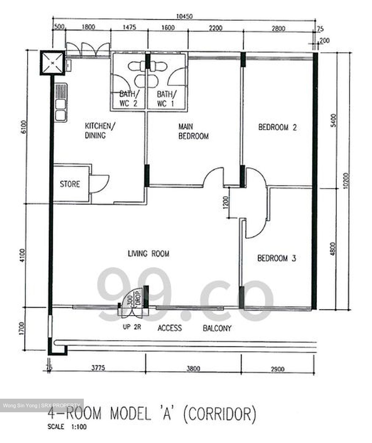 Blk 113 Pasir Ris Street 11 (Pasir Ris), HDB 4 Rooms #598148491